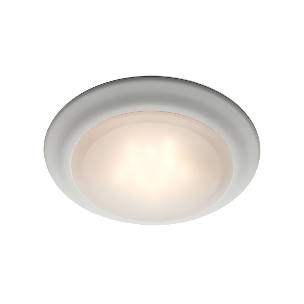 Trans Globe Lighting LED-30016-3 WH Vanowen Recessed 6" Disk in White